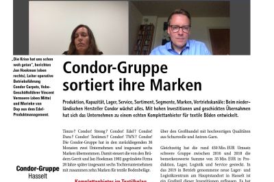 Condor-Gruppe sortiert ihre Marken